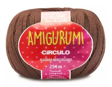 LINHA AMIGURUMI BEGE/MARROM
